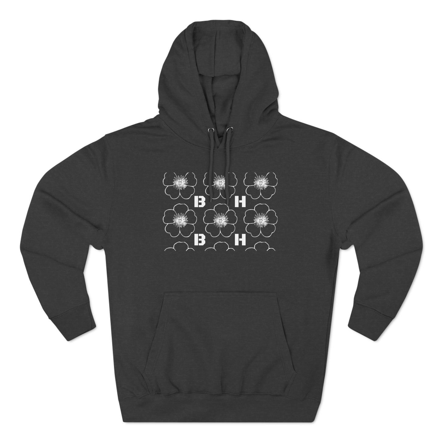 Abstract Flower Hoodie