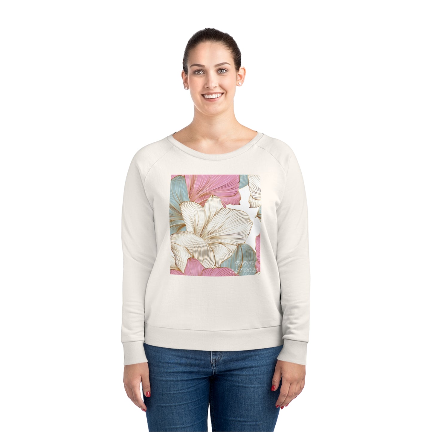 Women's Flower Dazzler Relaxed Fit Sweatshirt