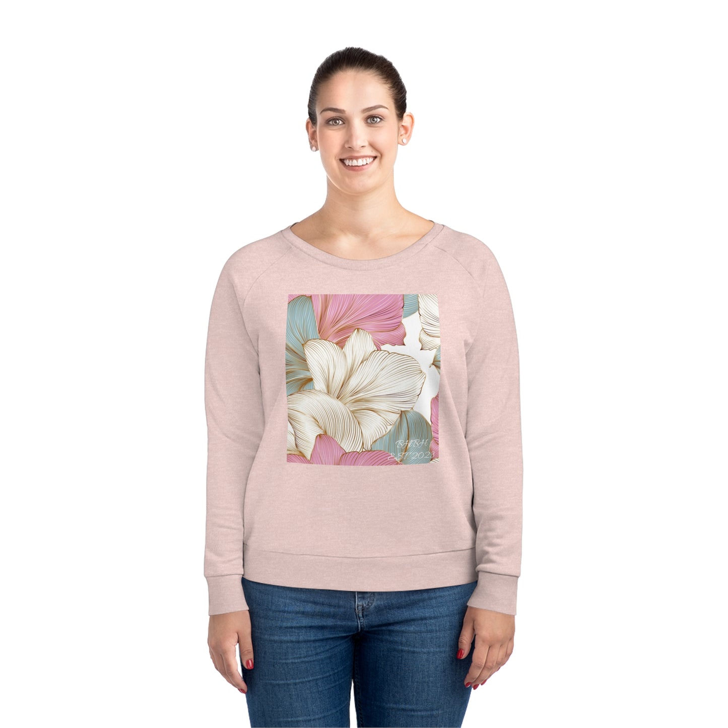 Women's Flower Dazzler Relaxed Fit Sweatshirt