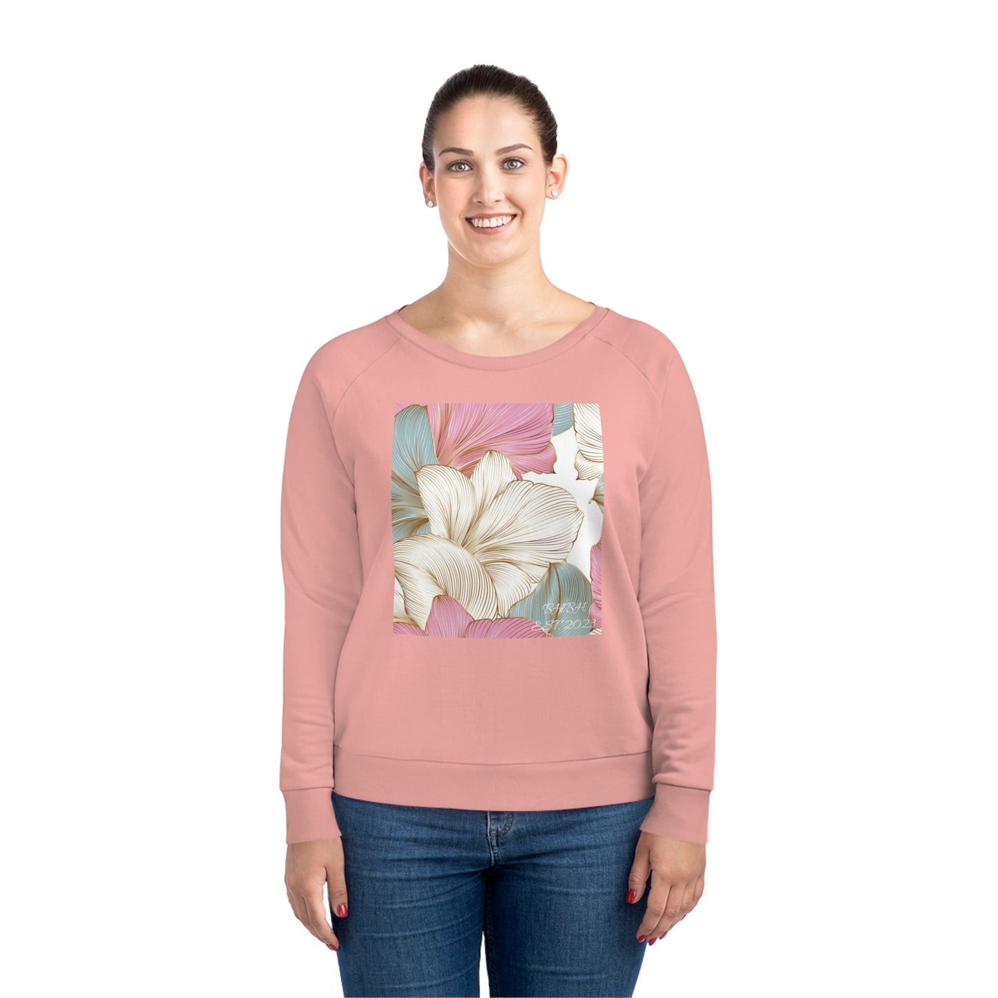 Women's Flower Dazzler Relaxed Fit Sweatshirt